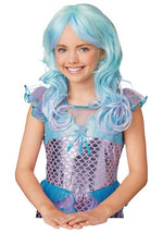 Blue Mermaid Wig - US 6877