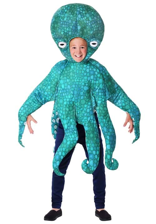 Kid's Blue Octopus Costume - US 6461