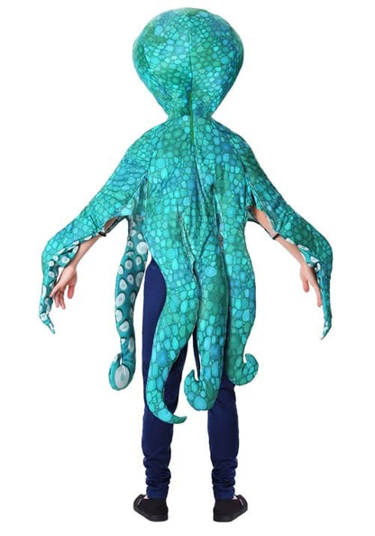 Kid's Blue Octopus Costume - US 6461