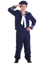 Child Blue Sailor Costume - US 1837