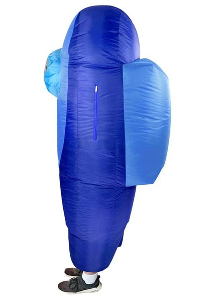 Blue Sus Crewmate Killer Costume for Kids - US 3171