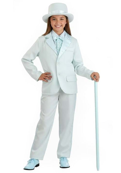 Kid's Blue Tuxedo Costume - US 6531