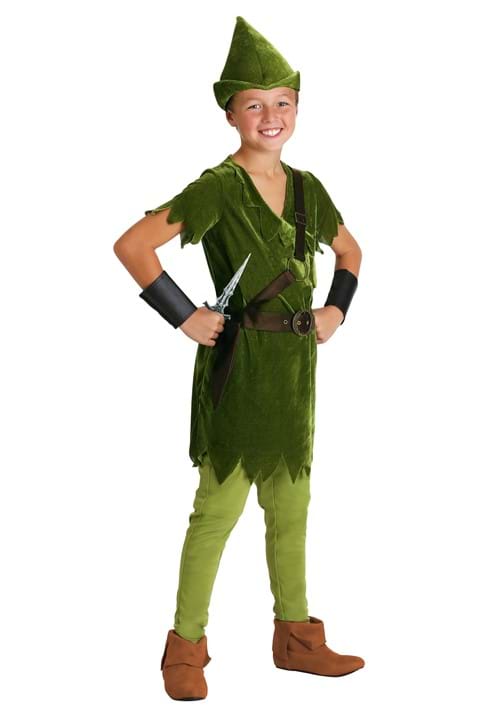 Green Peter Pan Costume for Boys - US 7243
