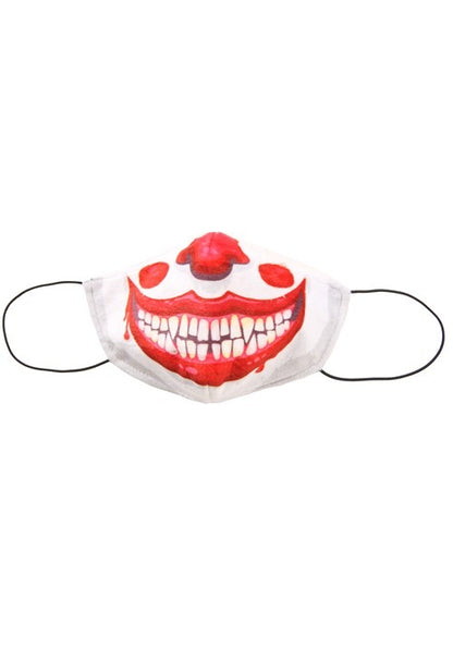 Clown Sublimated Kid's Face Mask - US 3615