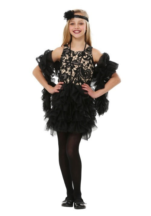Kid's Dazzling Flapper Costume - US 1307