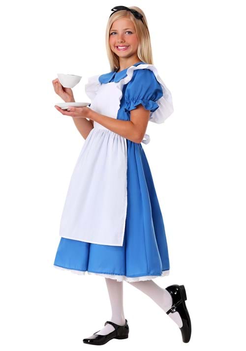 Girl's Deluxe Alice Costume Dress - US 9544