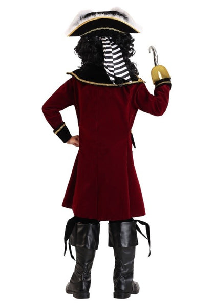 Deluxe Captain Hook Boys Costume - US 7022