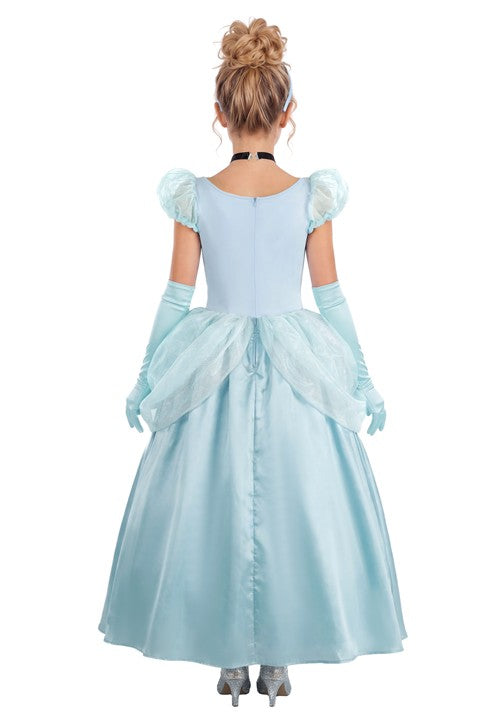 Girl's Deluxe Disney Cinderella Costume Dress - US 2489