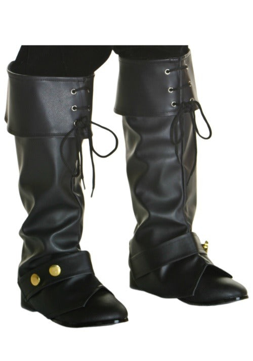 Kid's Deluxe Pirate Costume Boot Tops - US 5658
