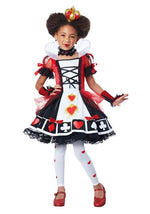 Deluxe Queen of Hearts Costume for Kids - US 5907