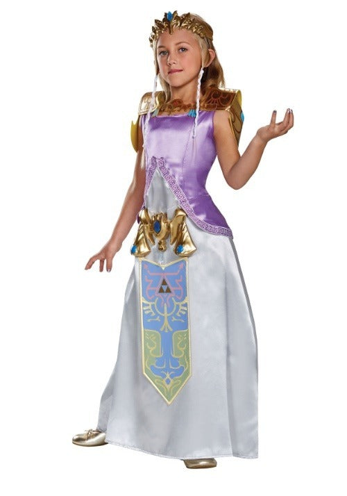 Girl's Deluxe Zelda Costume - US 2620