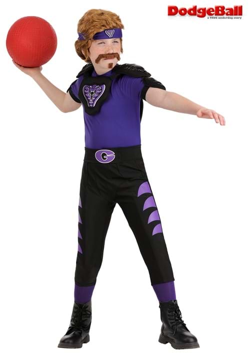 Boy's Dodgeball Purple Cobra Costume - US 3194
