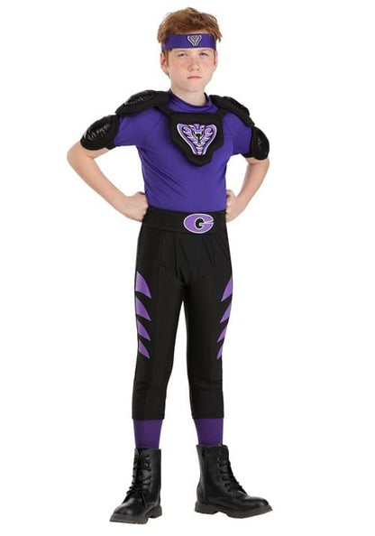 Boy's Dodgeball Purple Cobra Costume - US 3194