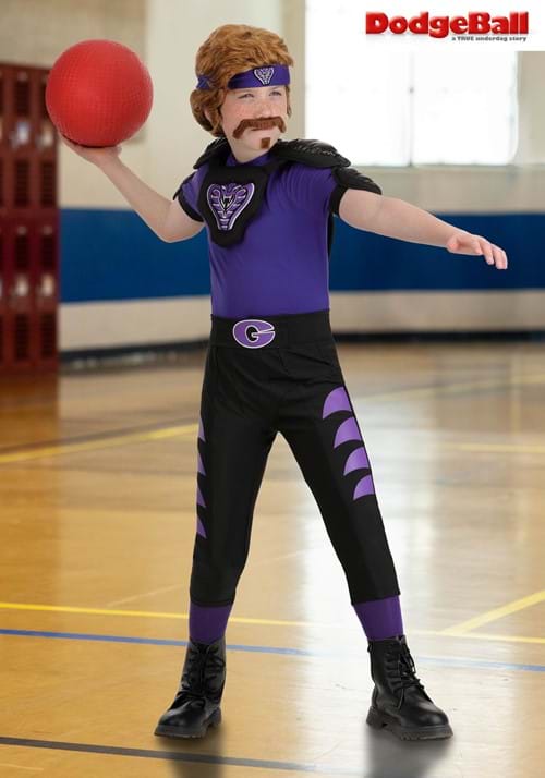 Boy's Dodgeball Purple Cobra Costume - US 3194