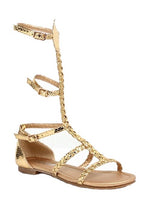 Egyptian Gold Sandals for Girls - US 3753