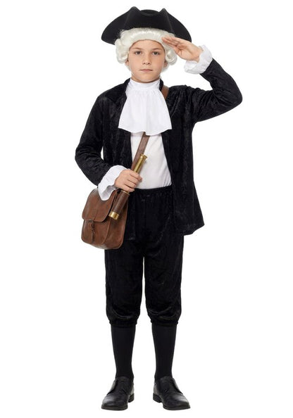 Child George Washington Costume - US 3772