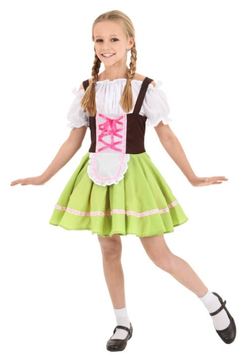 Kid's German Girl Costume Dress - US 8783