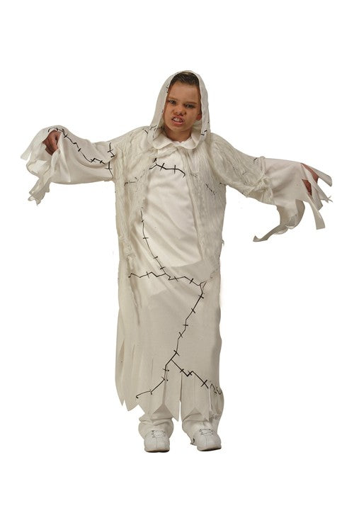 Child Ghostly Ghost White Robe Costume - US 3632