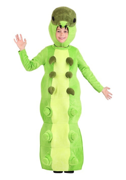 Green Caterpillar Costume for Kid's - US 5539
