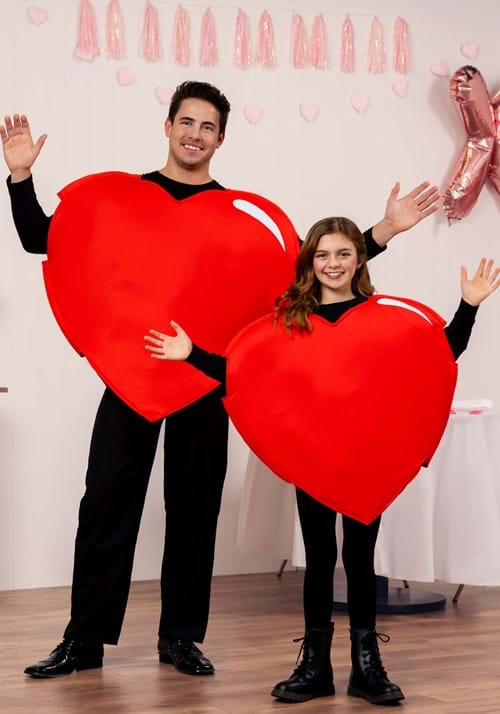 Red Heart Costume for Kids - US 7250