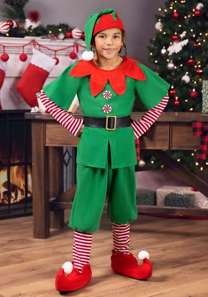 Holiday Elf Kid's Costume - US 8605