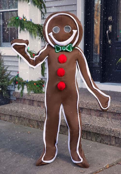 Kid's Iced Gingerbread Man Costume - US 3755