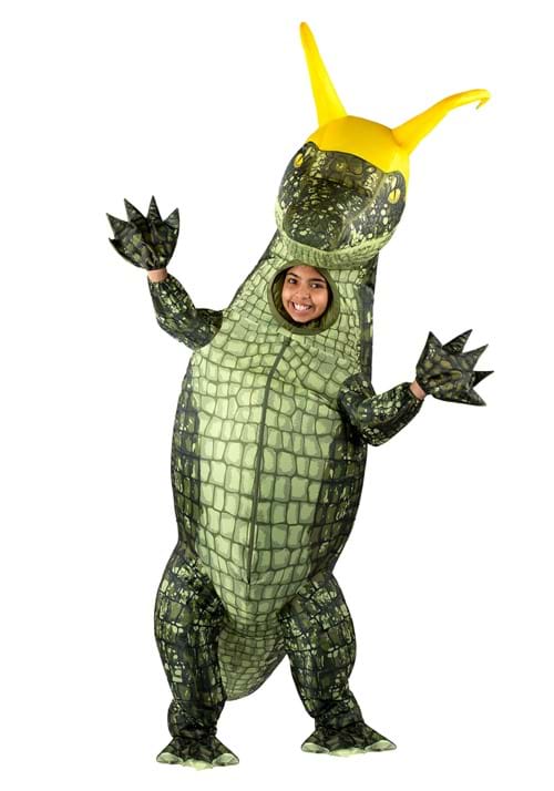 Inflatable Alligator Loki Costume for Kids - US 3361
