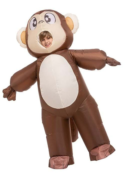 Inflatable Monkey Kid's Costume - US 0596