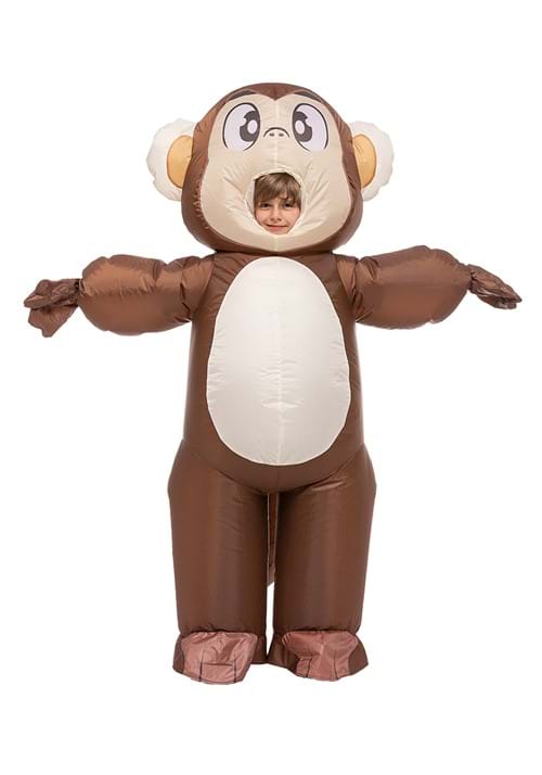 Inflatable Monkey Kid's Costume - US 0596