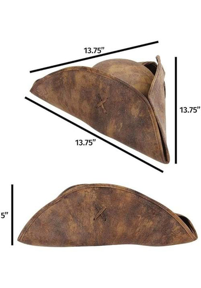 Disney Jack Sparrow Costume Hat for Kids - US 4443