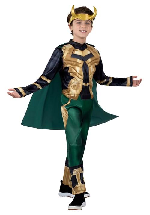Loki Deluxe Costume for Kids - US 4032