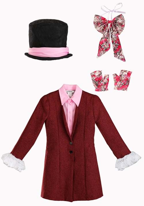 Girls Mad Hatter Costume - US 0753