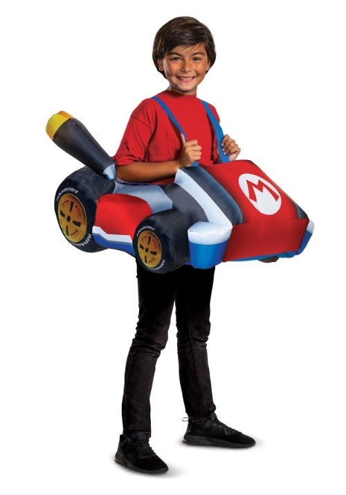 Mario Kart Inflatable Kart Costume for Kids - US 9260