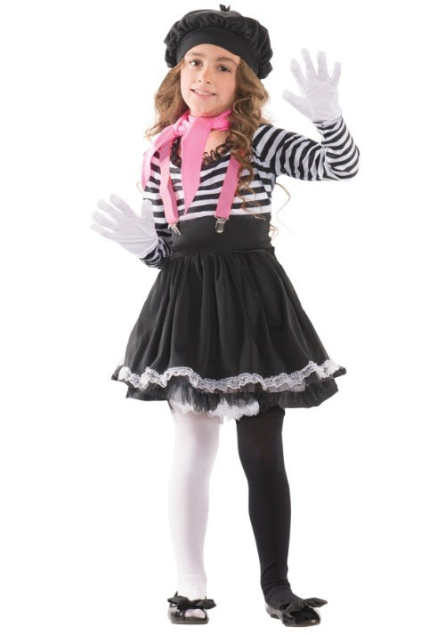 Child Mesmerizing Mime Costume - US 2402