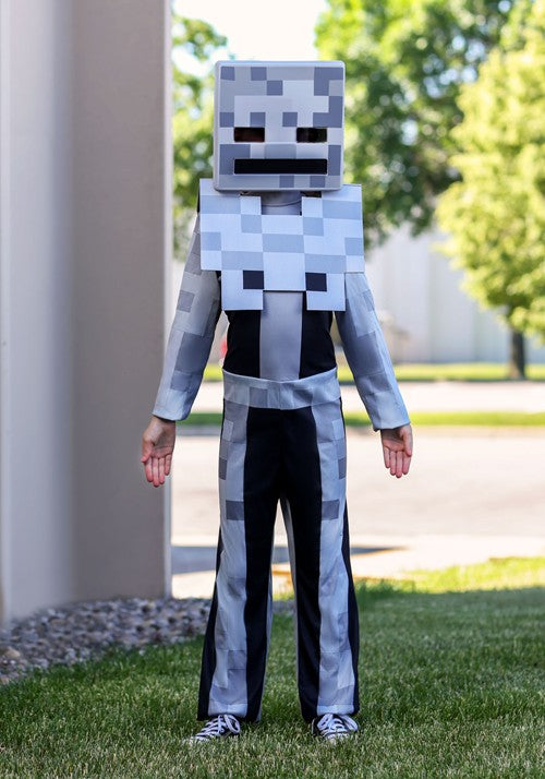 Minecraft Kid's Video Game Skeleton Costume - US 8560