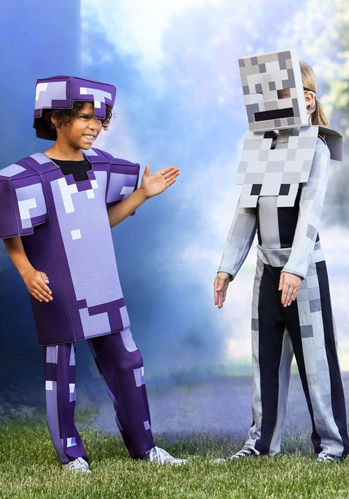 Minecraft Kid's Video Game Skeleton Costume - US 8560