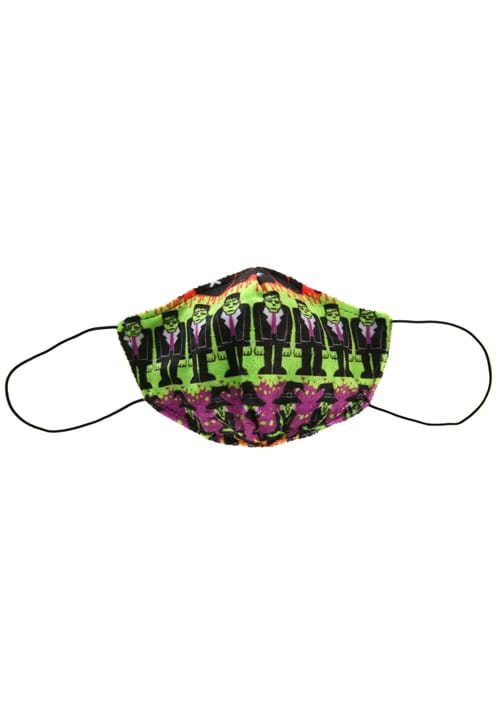Child Sublimated Monsters Face Mask - US 4663
