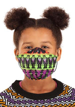 Child Sublimated Monsters Face Mask - US 4663
