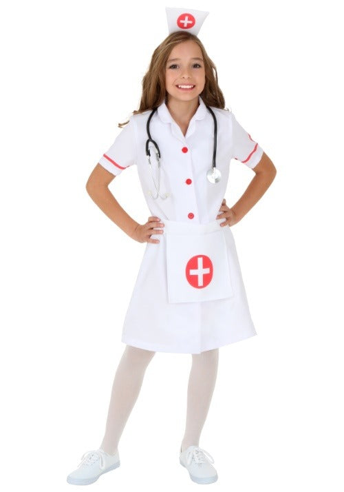 Nurse Costume Dress for Girls - US 1481