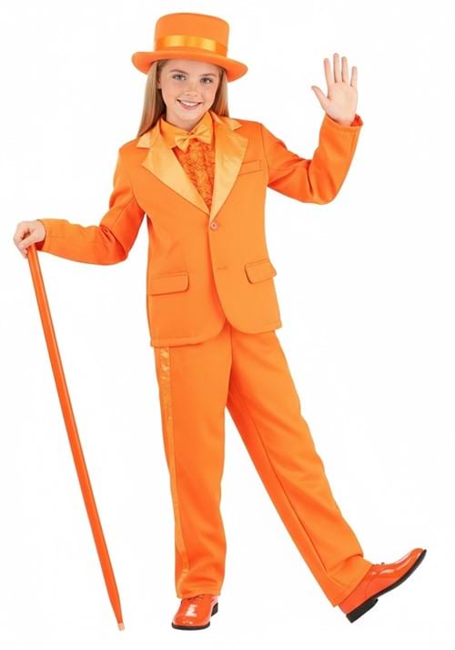 Orange Tuxedo Costume for Kids - US 8772