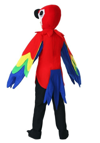 Kid's Red Parrot Costume - US 3881