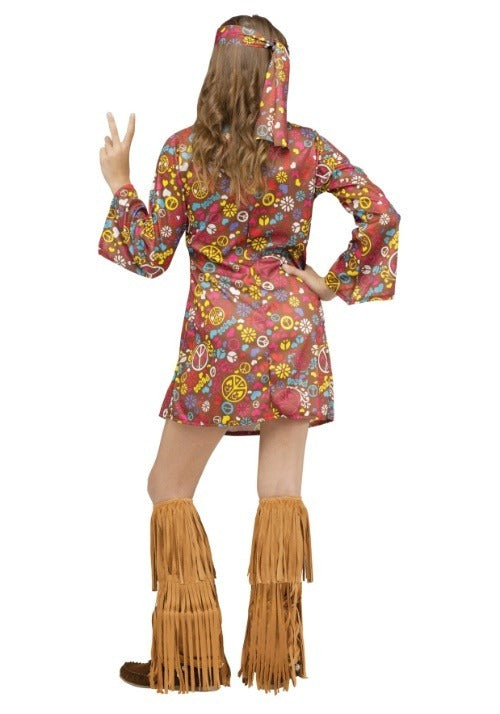 Kids Peace & Love Hippie Costume - US 7066