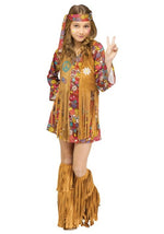 Kids Peace & Love Hippie Costume - US 7066