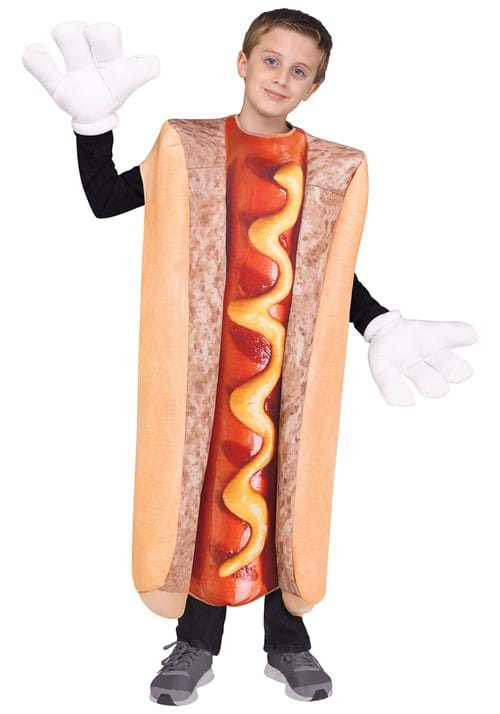 Child Photoreal Hot Dog Halloween Costume - US 2695