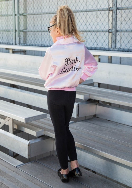Girl's Grease Pink Ladies Costume Jacket - US 9713