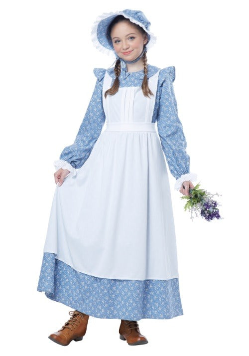 Kids Pioneer Girl Costume - US 2714