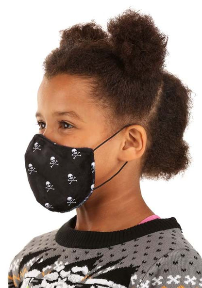 Sublimated Pirate Face Mask for Kids - US 5917