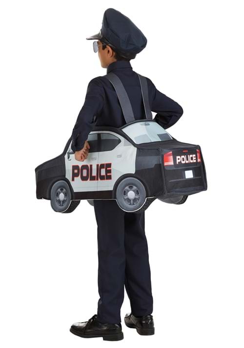 Ride In Police Car Costume for Kids - US 7934