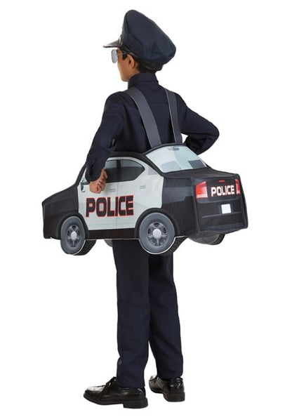 Ride In Police Car Costume for Kids - US 7934