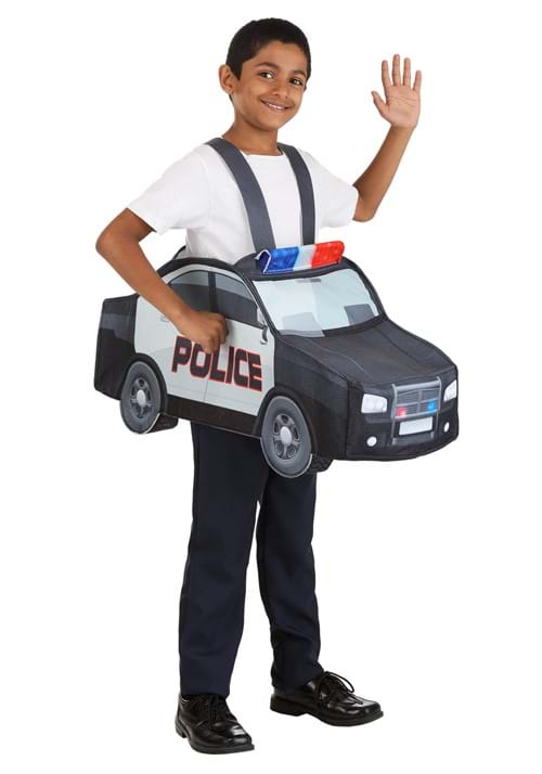 Ride In Police Car Costume for Kids - US 7934